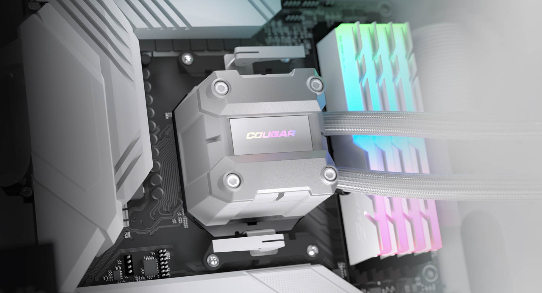 POSEIDON ULTRA ARGB 360｜COUGAR｜株式会社アユート PCパーツ・VR